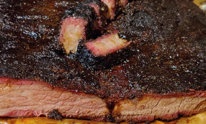 texas styled brisket