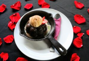 Lava Cake with Ice Cream Dessert- Valentine 4-Course Dinner