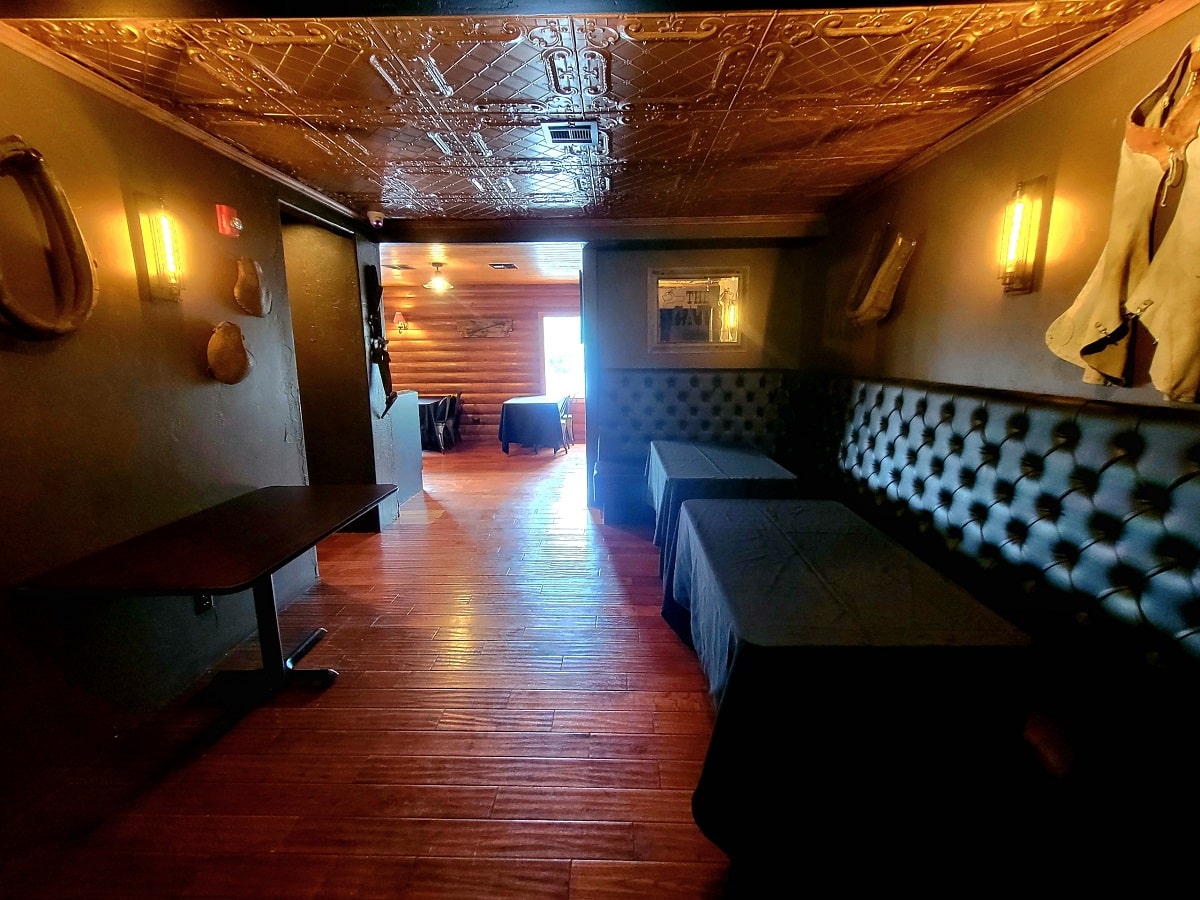 The Louis Room private lounge at The Cats Los Gatos