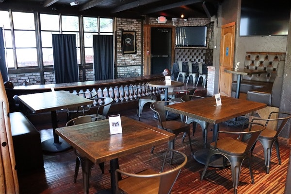 stage bar area