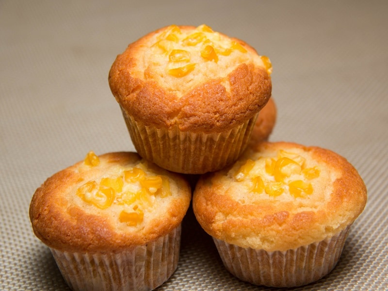 The Cats Dinner Menu  - Cornbread Muffin