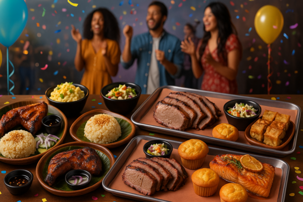 BBQ Brunch Buffet party