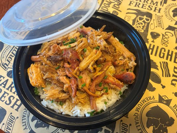 pulled pork bowl